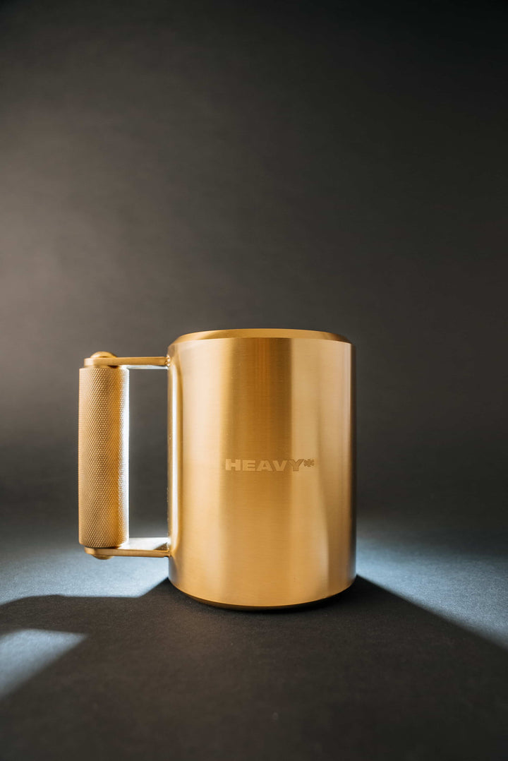 22lb Gold Heavy* Mug | Stainless Steel Mug in Gold Color