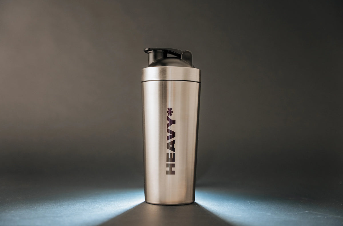 5lb HEAVY* Shaker | 25.3oz Stainless Steel Weighted Shaker – The Heavy Cup