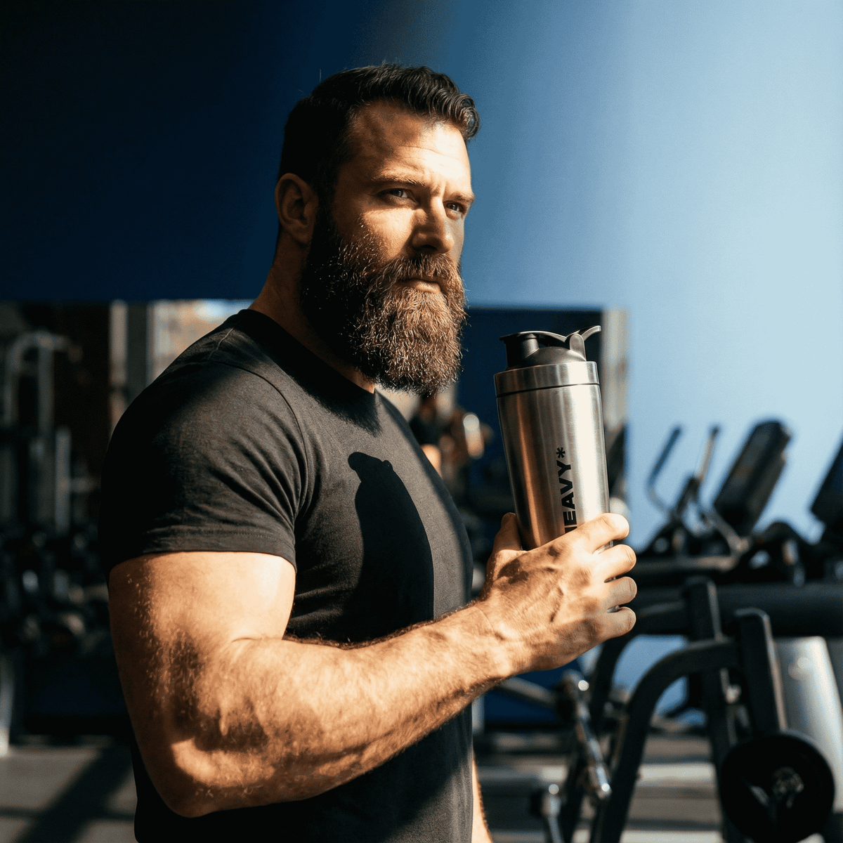5lb HEAVY* Shaker | 25.3oz Weighted Stainless Steel Shaker – The Heavy Cup